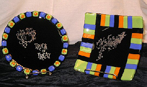 Halloween Plates n Platters